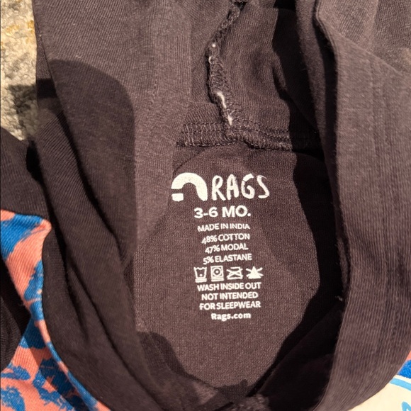 Chic Kids Bodysuit with Blue and Pink Leopard Accents - Picture 2 of 3